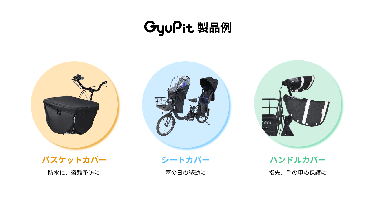 GyuPitの製品例